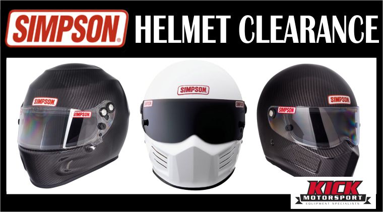 SIMPSON HELMET CLEARANCE