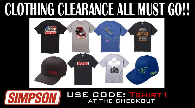 SIMPSON CLOTHING CLEARANCE 45% OFF